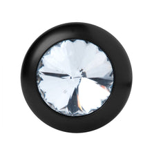 Load image into Gallery viewer, Spade Petite Jewel Plug - Small (Black)
