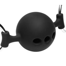 Load image into Gallery viewer, Hinder Breathable Ball Gag with Nipple Clamps
