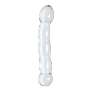 Double Sided Petite Crystal Dildo (Clear)