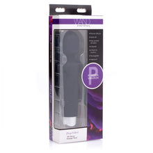 Load image into Gallery viewer, Deep Velvet 18x Silicone Massage Wand (Black)
