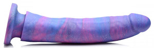 Magic Stick Glitter Silicone Dildo - 9.5 Inch (Purple)