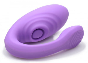 7X Pulsating and Clit Stimulating with Remote (Purple)