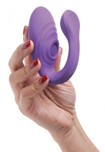 7X Pulsating and Clit Stimulating with Remote (Purple)