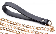 Load image into Gallery viewer, Leashed Lover Chain (Black and Gold)
