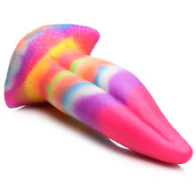 Load image into Gallery viewer, Creature Cock Unicorn Kiss Tongue Dildo
