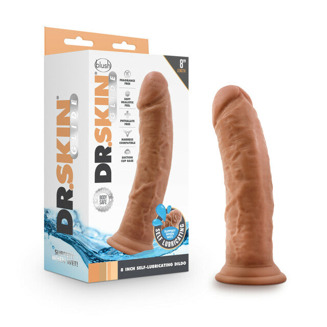 Dr. Skin Glide Self Lubricating Dildo - 8