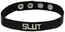 Load image into Gallery viewer, Leather Collar - SLUT
