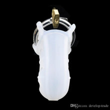 Load image into Gallery viewer, Chastity Device Silicone - Small/Medium (Clear)
