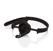 Load image into Gallery viewer, Scandal Silicone Stopper Gag (Black)
