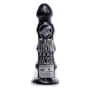Four Stage Rocket Dildo (Black)