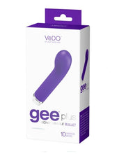 Load image into Gallery viewer, VeDo Gee Plus Rechargeable Bullet (Indigo)
