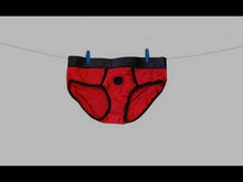 Load and play video in Gallery viewer, Spare Parts Tomboi Harness - XSmall (Red)
