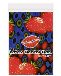 Dental Dam Latex (Strawberry)