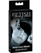 Load image into Gallery viewer, Fetish Fantasy Satin Love Mask (Black)
