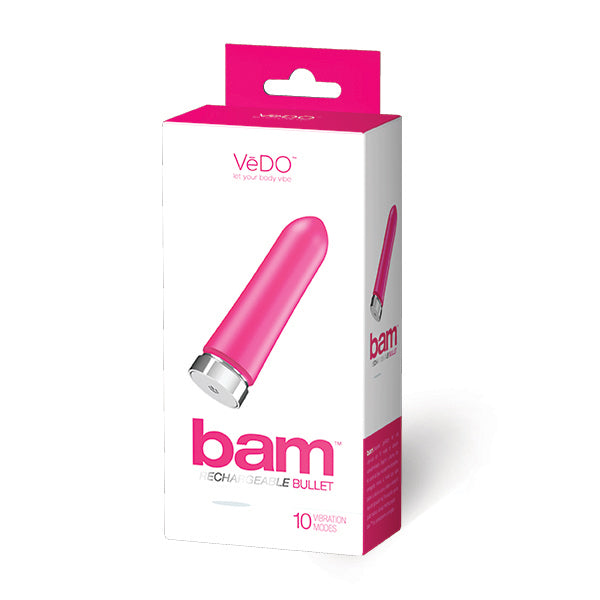 VeDo Bam Rechargeable Bullet (Pink)