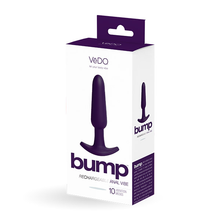 Load image into Gallery viewer, VeDO Bump Recharge Anal Vibrator (Purple)
