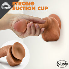 Load image into Gallery viewer, Dr. Skin Glide Self Lubricating Dildo - 8.5&quot; (Mocha)
