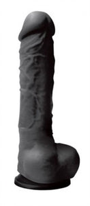 Colours Pleasures Silicone Dildo - 5 inch (Black)