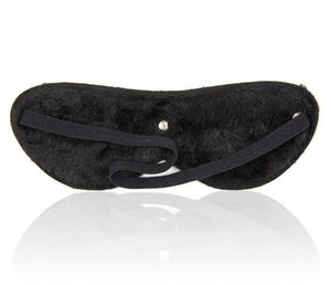 Blindfold Faux Leather (Black)