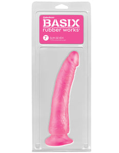 Basix Rubber Works Slim  - 7inch (Pink)