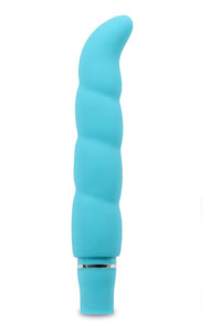 Luxe Purity G Silicone G-Spot Vibrator (Aqua)