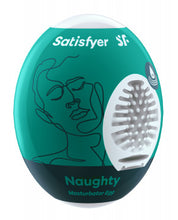 Load image into Gallery viewer, Satisfyer Masturbator Egg - Naughty (Dark Green)
