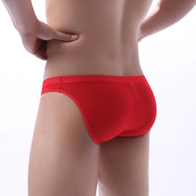 Load image into Gallery viewer, Mesh Briefs - Medium (Red)
