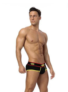 Brief 85 Collection - Medium (Black/Yellow)