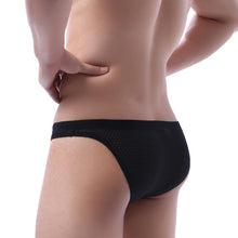 Load image into Gallery viewer, Mesh Briefs - Large (Black)
