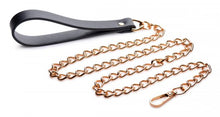 Load image into Gallery viewer, Black and Gold Collar with Leash Kit - One Size
