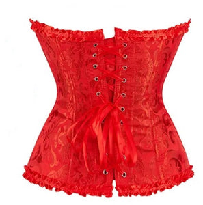 Corset Overbust - 2XL (Red)