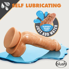 Load image into Gallery viewer, Dr. Skin Glide Self Lubricating Dildo - 8.5&quot; (Mocha)
